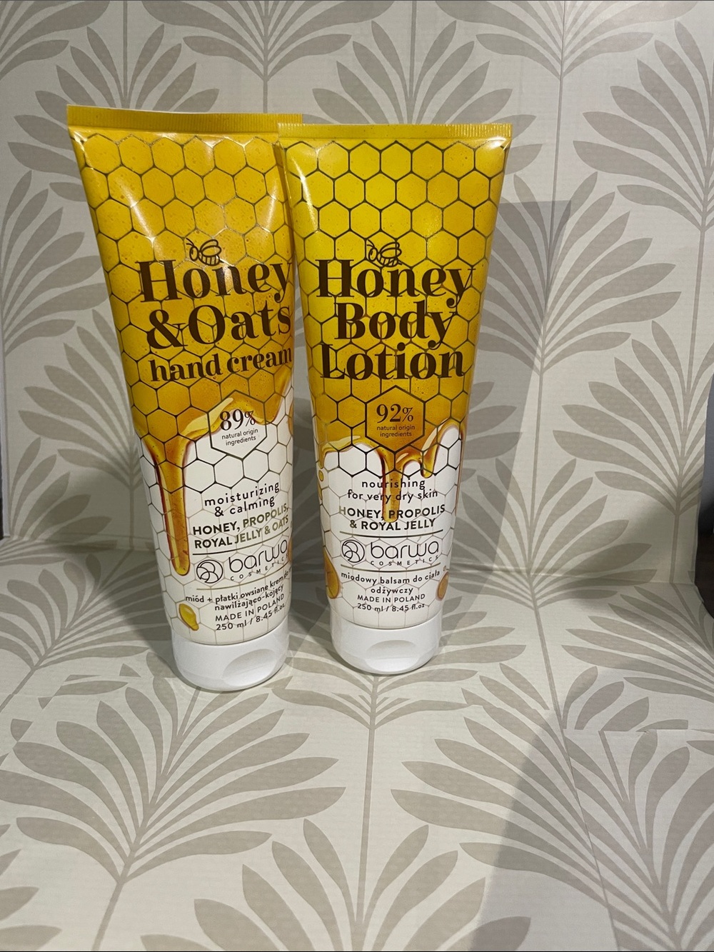 Honey Body Lotion and hand cream Nourishing Lotion Moisturizer 8.45 fl.oz pack